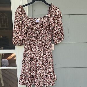 Love Squared Girls Floral Dress